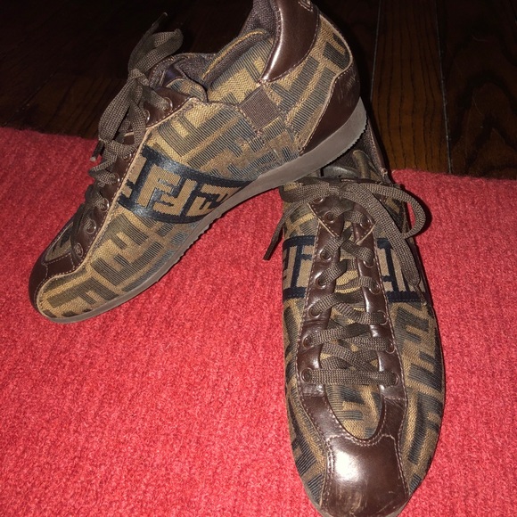 Fendi Zucca sneakers